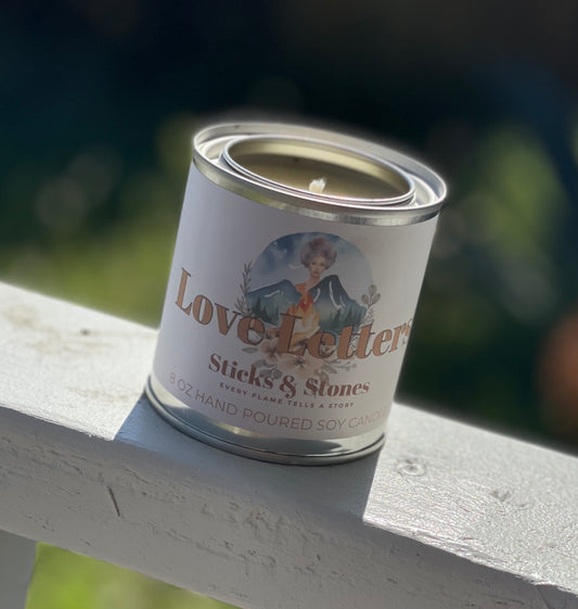 LOVE LETTERS CANDLE