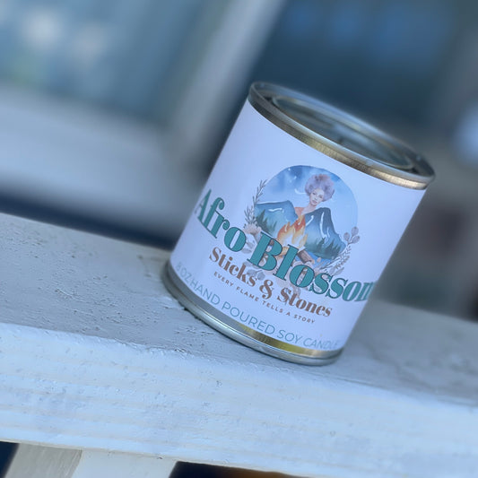AFRO BLOSSOM CANDLE
